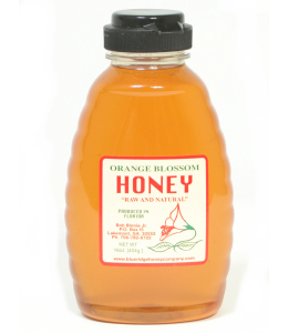 Orange Blossom Honey Plastic Jar 16oz